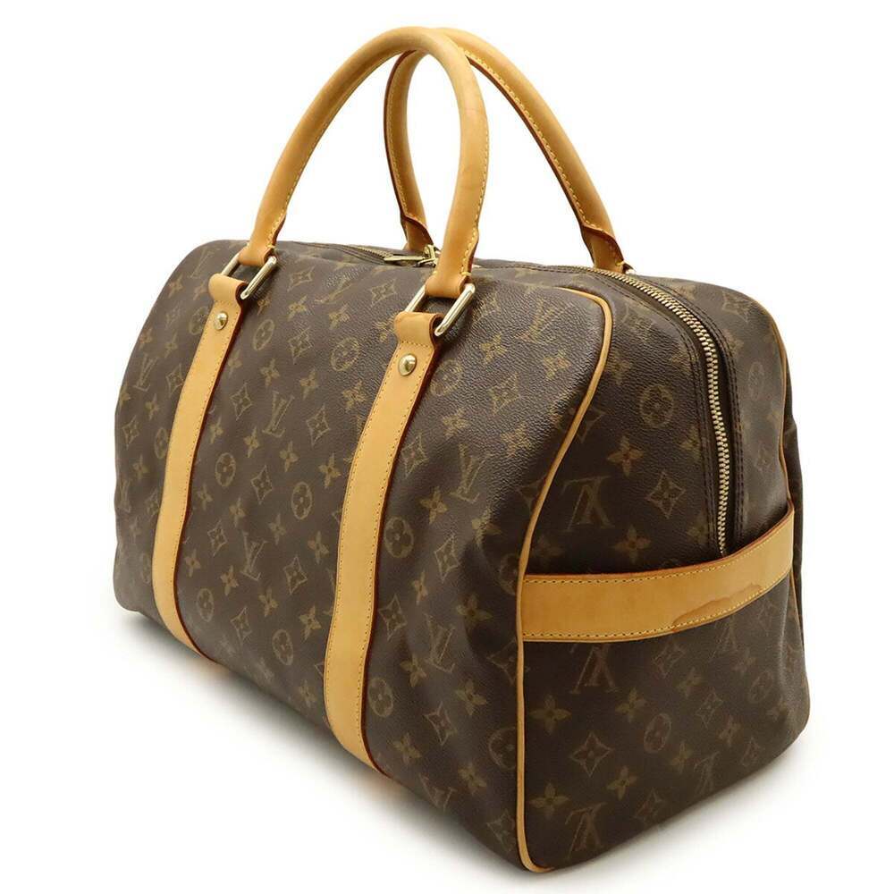 LOUIS VUITTON Authentic Brown Monogram Carryall Boston Bag - Picture 3 of 9